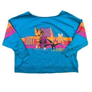 Marvel Guardians of the Galaxy Sweatshirt Womens 2XL Disney EPCOT Oversized Neck
